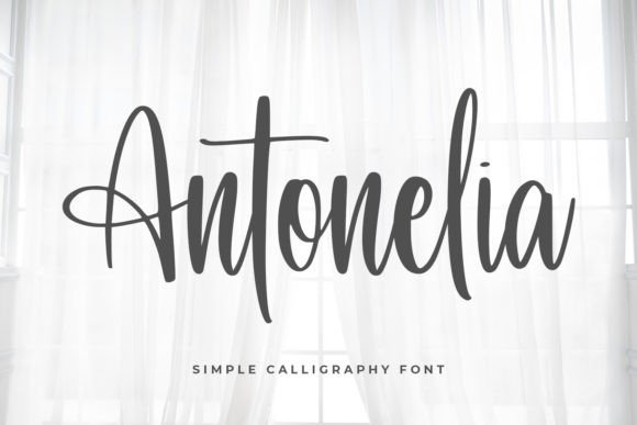 Antonelia: A Handwritten Font That Elevates Small Business Branding