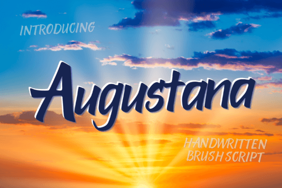 Augustana: A Delicate Script Font for Thoughtful Editorial Design