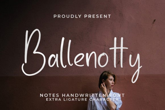 Ballenotty: A Handwritten Font That Elevates Small Business Branding