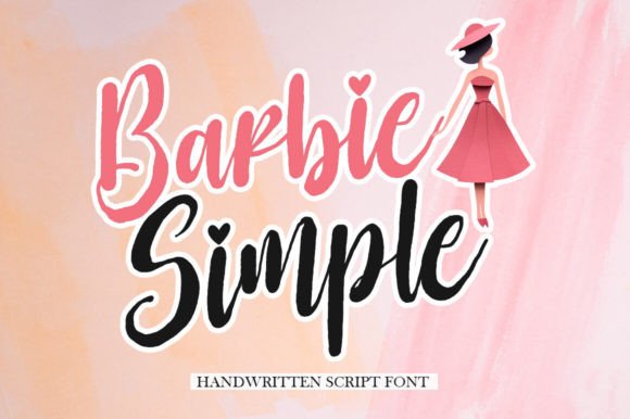 Barbie Simple: A Casual Script Font for Modern Editorial Design