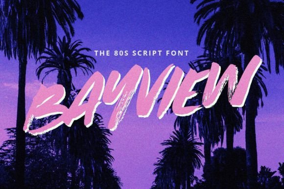 Bayview: A Handwritten Brush Font Perfect for Crafters and Small Product Makers