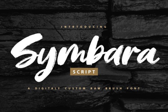Bring Your Handmade Designs to Life with the Symbara Brush Font