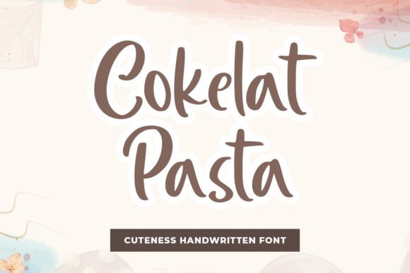 Cokelat Pasta: A Quirky Handwritten Font for Editorial Charm