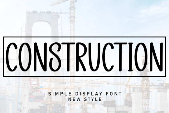 Construction: A Sweet Handwritten Font for Thoughtful Editorial Design
