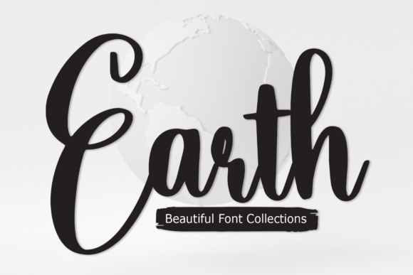 Earth Font: Elevating Web Design with Elegant Handwritten Typography