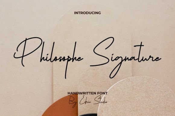 Elevate Your Handmade Brand with Philosophe Signature Font
