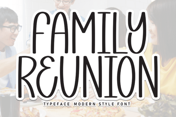 Family Reunion: A Sweet Handwritten Font for Warm Brand Identities