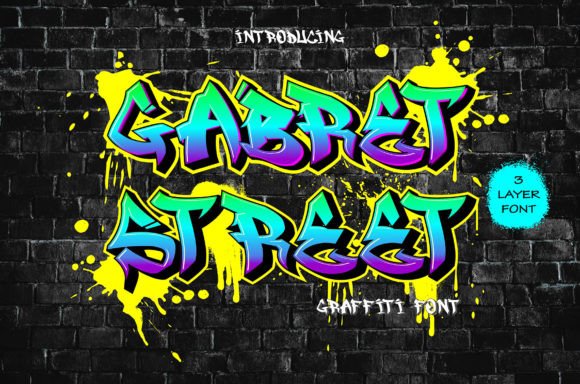 Gabret Street: A Bold Urban Typeface for Crafters & Sellers