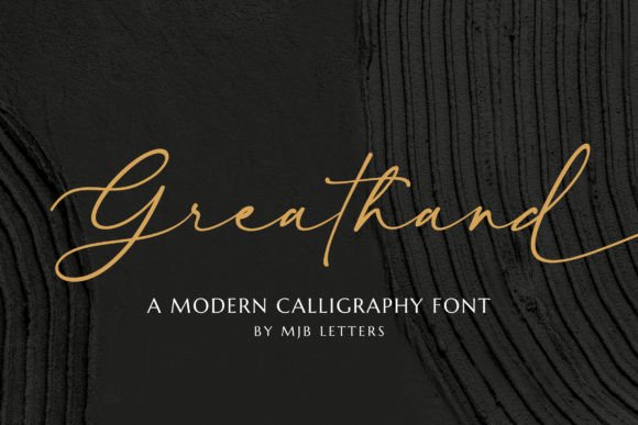 Greathand: The Modern Calligraphy Font That Elevates Digital Marketing Design