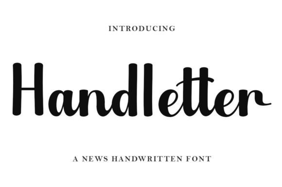 Hand Letter: A Fresh Handwritten Font for Modern Branding Projects