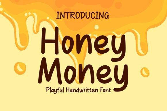 Honey Money: A Handwritten Font That Adds Charm to Craft Projects