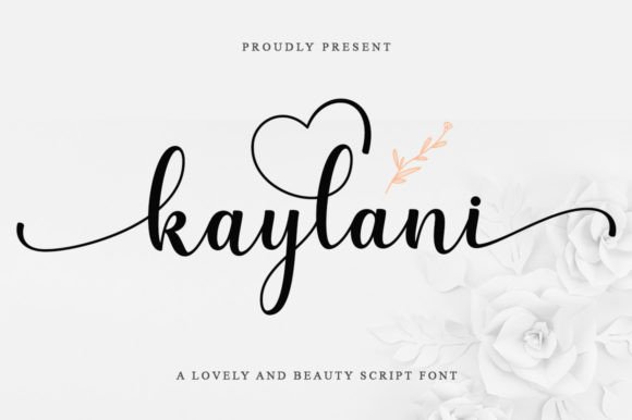 Kaylani: A Timeless Script Font for Handmade Labels, Invitations & Creative Packaging