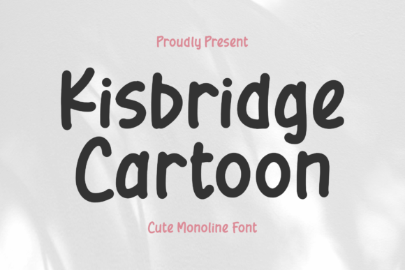 Kisbridge Cartoon: A Playful Handwritten Font for Crafters and Makers