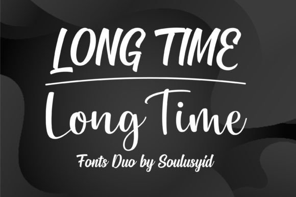 Long Time: A Modern Handwritten Font for Thoughtful Editorial Design
