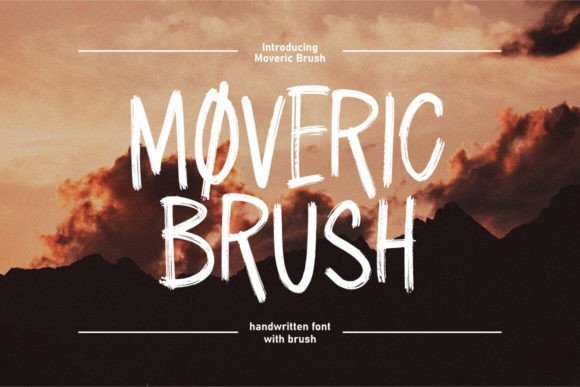 Moveric Brush: A Handwritten Font for Impactful Digital Marketing