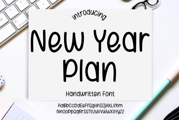 New Year Plan: A Handwritten Font for Modern Web Design Projects