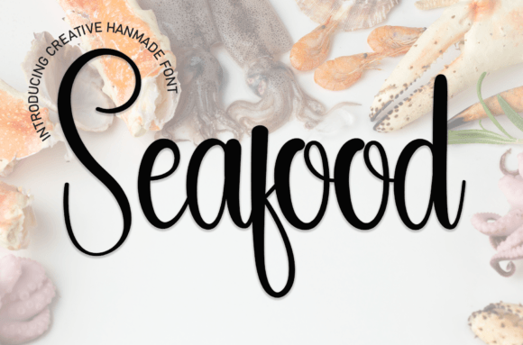 Seafood Font: A Sweet Touch for Modern Editorial Design