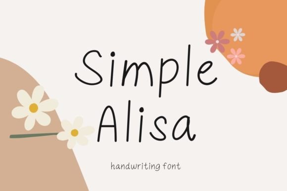 Simple Alisa: A Handwritten Font That Works Hard in Real Campaigns