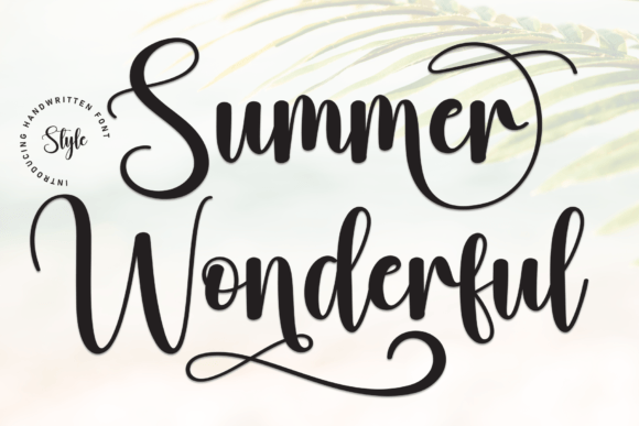 Summer Wonderful: A Handmade Maker’s Guide to Using This Charming Script Font