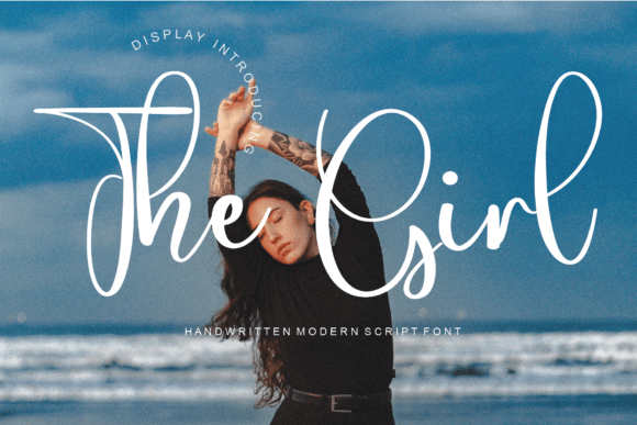 The Girl: A Handwritten Font for Impactful Digital Marketing