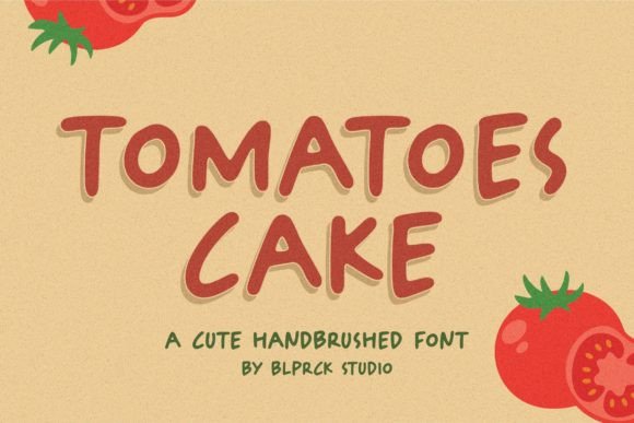 Tomatoes Cake: A Modern Script Font for Impactful Digital Marketing