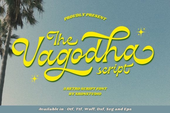 Vagodha: A Retro Script Font That Elevates Campaign Visuals